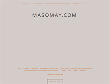 Tablet Screenshot of masqmay.com